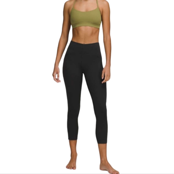 2022 Lululemon InStill High Rise Crop Black Women's 2 - Picture 1 of 7